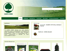 Tablet Screenshot of campoverdedga.com.br